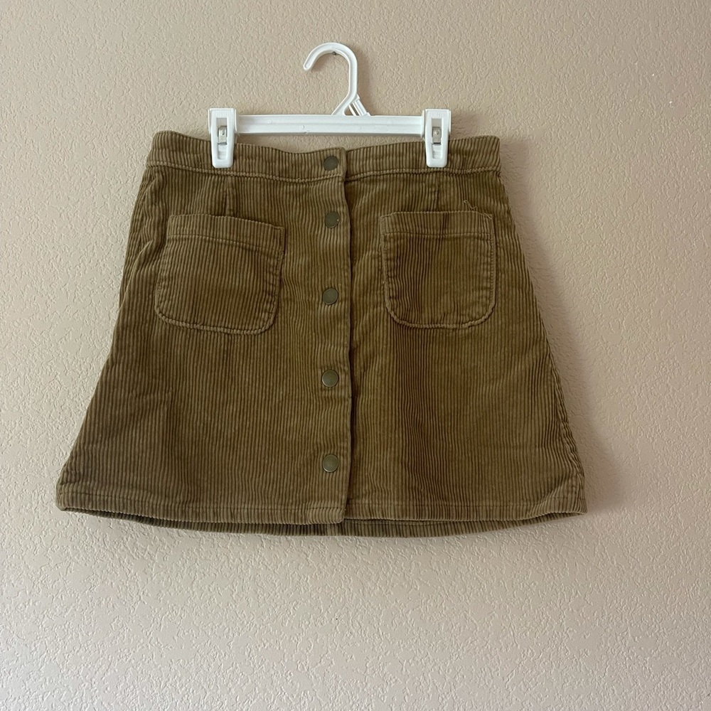 Corduroy skirt